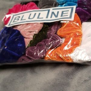 Velvet Scrunchies set of 12